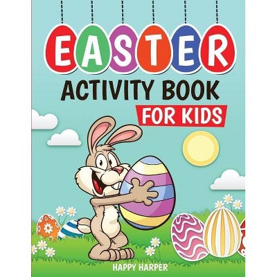 Easter Activity Book - Large Print by  Harper Hall (Paperback)