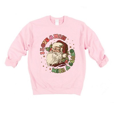 Simply Sage Market Women's Graphic Sweatshirt Love A Man With A Beard
