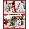 PATPAT Family Christmas Pjs Matching Sets Holiday Jammies Sleepwear Christmas Pajamas for Family Xmas Outfits with Socks - 4 of 4
