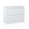NicBex 2 Drawer File Cabinet with Lock,Office Cabinet with Metal Handles,Modern Storage Cabinet,Filing Cabinet for Home Office - 2 of 4