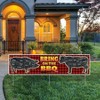 Beistle Plastic Jumbo Bring On The BBQ Yard Sign, 11.75" x 3' 11", (1/Pkg) Multicolored - 2 of 4