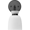 Progress Lighting Lexie One-Light Vanity Light, Steel, Matte Black, Opal Glass Shade - 3 of 3