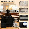 3-in-1 Insulated Lunch Tote for Women, Laptop Work Bag with Leakproof Compartment & Coin Purse, Fits 17.3" Laptop - 3 of 4