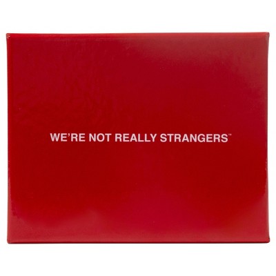 We&#39;re Not Really Strangers Game