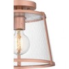 Quoizel Lighting Labrant 1 - Light Semi-Flush Mount in  Matte Rose Gold - 3 of 4