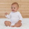 Gerber Baby 3pk Long Sleeve Onesies - White - image 3 of 4