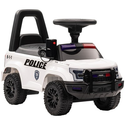 Police ride on store toy