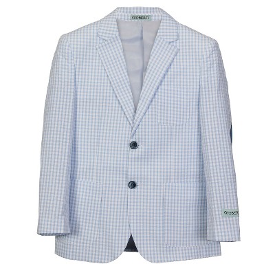 Gioberti Boy's Seersucker Blazer Jacket