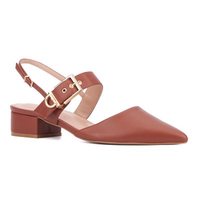 New York & Company Women's Rea Slingback Heels