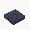 Syemin Carpet Tiles DIY Module Interlocking Decking Tiles Easy and Quick Installation Court Tiles for Porch Poolside Balcony, Grey, 25.2"*12.6"*18.1" - 4 of 4
