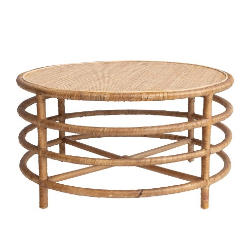 Rattan coffee table target 2025