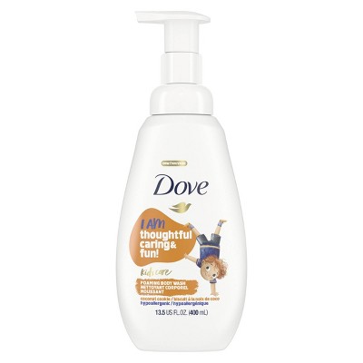 Dove Kids Care Hypoallergenic Foaming Body Wash Coconut Cookie - 13.5 fl oz