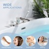 WOWOW Waterfall Single-Handle Deck-Mount Roman Tub Faucet with Hand Shower in - 2 of 4