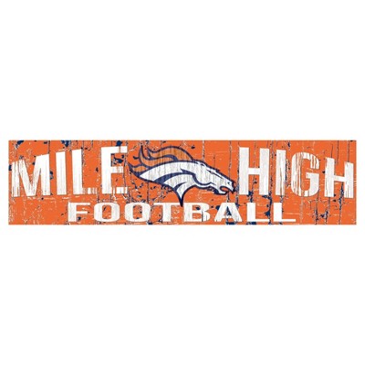 Denver Broncos Heritage Logo Round Sign - 24 – Sports Fanz