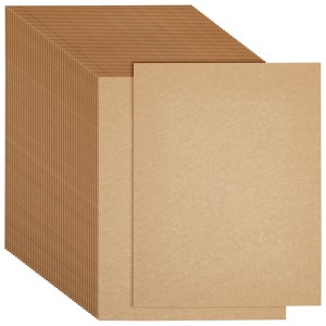 Best Paper Greetings 48-Pack Kraft Paper Sheets for Wedding Invitations, Brown Cardstock for DIY Crafts, Letter Size, 120gsm, 8.5 x 11 In - 1 of 4