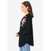 Woman Within Women's Plus Size Washed Thermal V-Neck Tee - 4 of 4