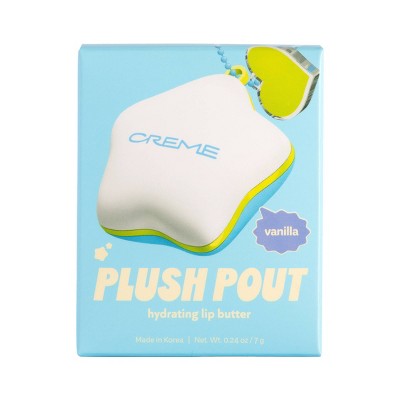 The Creme Shop Plush Pout Lip Butter - Vanilla - 0.25 fl oz