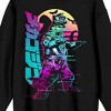 Godzilla Kanji Title Adult Black Crew Neck Sweatshirt - 2 of 3