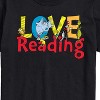 Men's - Dr. Seuss - The Cat In The Hat Book Cover Love Reading Short Sleeve Graphic T-Shirt - 2 of 4