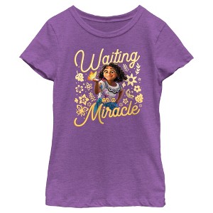 Girl's Encanto Mirabel Waiting on a Miracle T-Shirt - 1 of 4