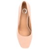 Journee Collection Womens Monalee Square Toe Mid Heel Pumps - 4 of 4