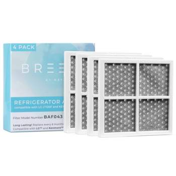 Breeze by MAYA Replacement LG LT120F/Kenmore 469918 Refrigerator Air Filter 4pk - BAF443