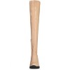 Allegra K Women's Platform Wedge Heels Over the Knee Thigh High Boots - 3 of 4