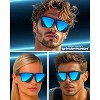 grinderPUNCH Polarized Driving Sunglasses for Men Lightweight UV400 Protection Anti Glare Square Sun Glasses - 2 of 4