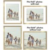 Americanflat 12x16 Picture Frame  - Set of 2 - Use as 9x12 Frame with Mat or 12x16 Frame Without Mat - Gallery Wall Frame Set for Wall Display - Gold - 4 of 4