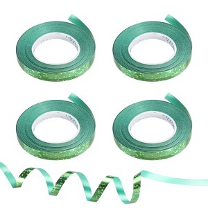 Unique Bargains Party Decoration Laser Metallic Curling Ribbon 4 Pcs - 1 of 4