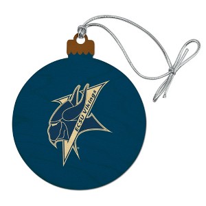 Elizabeth City State University Primary Logo Wood Christmas Tree Holiday Ornament - 1 of 4