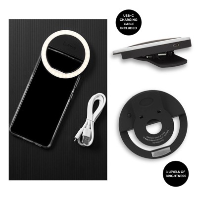LuMee Studio Clip Light - Portable Rechargeable LED Ring Light : Target