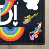 Well Woven Care Bears Care Out Loud Black Multicolor Area Rug - 3 of 4