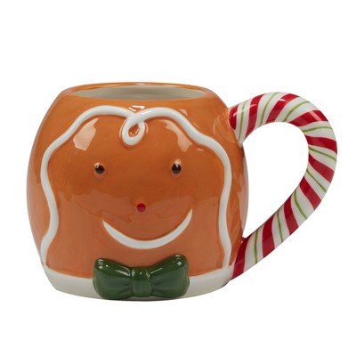 Holiday Ceramic Threshold Target Gingerbread Man Mug Christmas NEW 