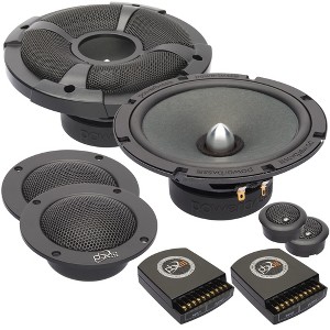 PowerBass 2XL-63.3C - 6.5" 3-Way Component Speakers - Pair - 1 of 4