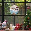 Lomsoe Christmas Snowman Wooden Hanging Decor Winter Let It Snow Door Sign Wooden Farmhouse Wall Front Door Hanger Christmas Gift - 3 of 4