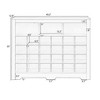 Shoe Rack with Curved Base Large Capacity Free Standing Shoe Cabinet with 24 Compartments Wooden Organizer for Entryway Bedroom Living Room - 4 of 4