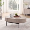 unipaws Curved Profile Modern Center Table - 2 of 4