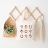 City Creek Prints Western Valentine Chart Canvas Tote Bag - 15x16 - Natural - 2 of 2