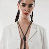 SOHI Women's Emerald Green The Jingle Sautoir Necklace - 4 of 4