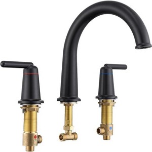 Mixxidea Bathtub Faucet 2-Handle Matte Black - 1 of 3