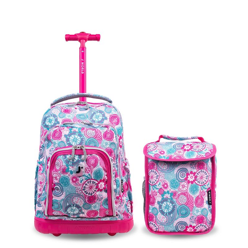 Kids' J World Lollipop 16" Rolling Backpack with Lunch Bag, 1 of 14
