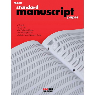 Proline ProLine Standard Manuscript Paper