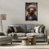 Stupell Industries Dog in Timeless Suit Fashion Floating Frame Canvas Art - 3 of 4