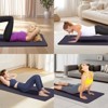 Yoga Mat, Exercise Yoga Mat with Non-Slip Design, 72" x 24" TPE Exercise Mat, Multi-Purpose Workout Mat for Women, Pilates Fitness and Floor Exercises - 4 of 4