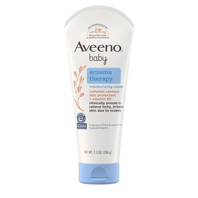 Aveeno Baby Eczema Therapy Moisturizing Cream - 7.3oz