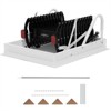 Topteng 12 Steps Black Loft Wall Folding Pulldown Attic Ceiling Ladder - 3 of 4