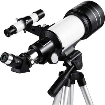 HOM Astronomical Telescope - 360° Rotational Telescope - Multiple Eyepieces Included for Adjustable Magnification