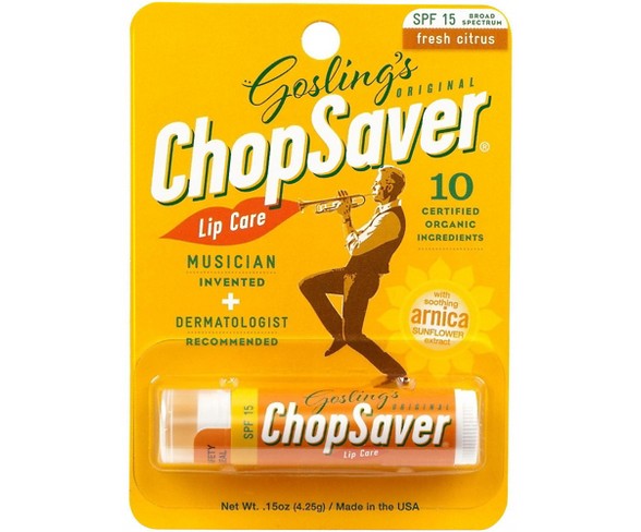 ChopSaver Gold Lip Balm with SPF Protection