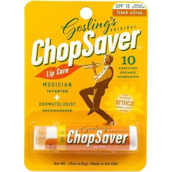 ChopSaver Gold Lip Balm with SPF Protection
